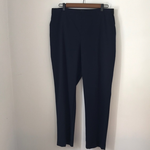 Ellen Tracy Pants - Ellen Tracy Dark Navy Pants Women’s Size Large